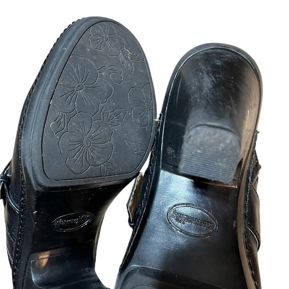 Sole Sensibility Women’s Size 7.5 Black Leather Women's Mules - Picture 10 of 10